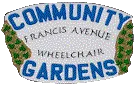 Community Gardens Sign
