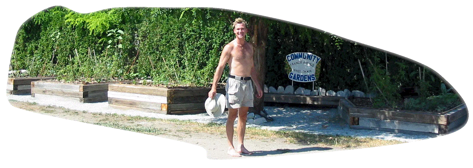 Daniel in Garden